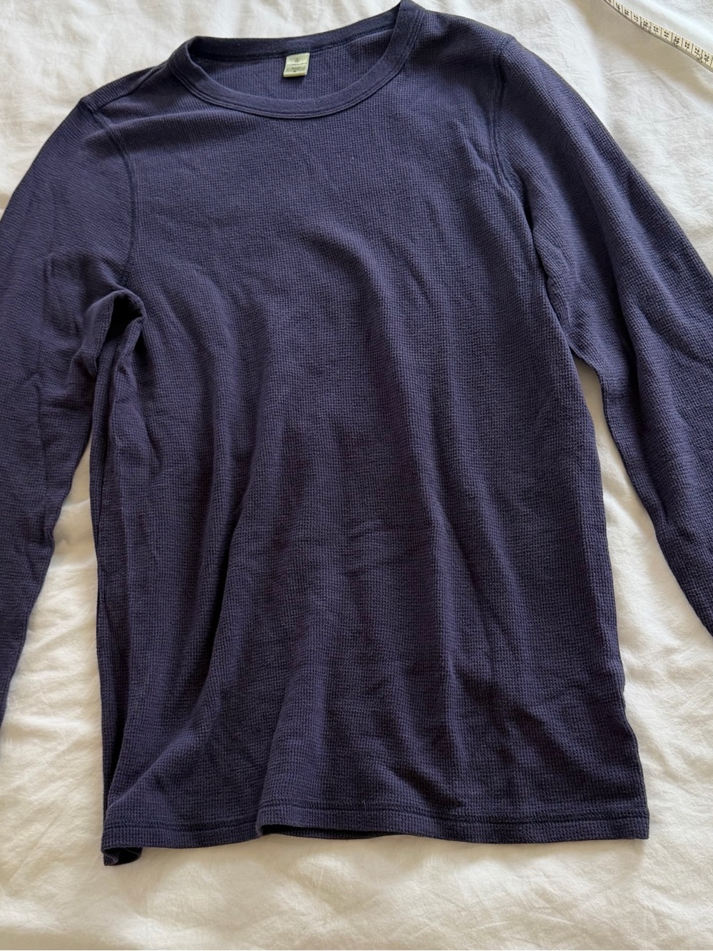 Alternative Womens Long-Sleeve Waffle Crew